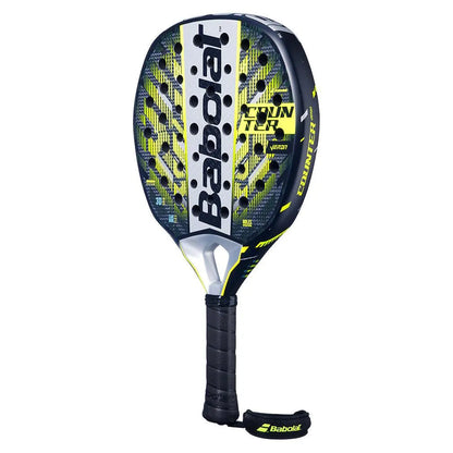 Counter Veron 2.5 Padel Racquet Black and Yellow