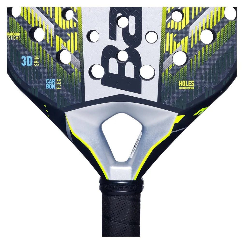 Counter Veron 2.5 Padel Racquet Black and Yellow