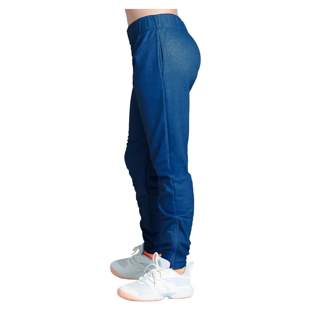 Girls' Heather Tennis Jogger Navy