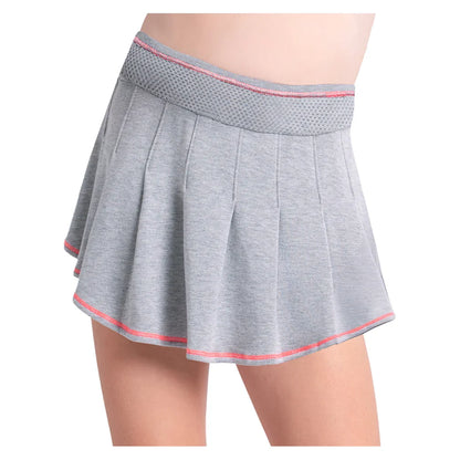 Girls' Chill Day Tennis Skort Heather Grey