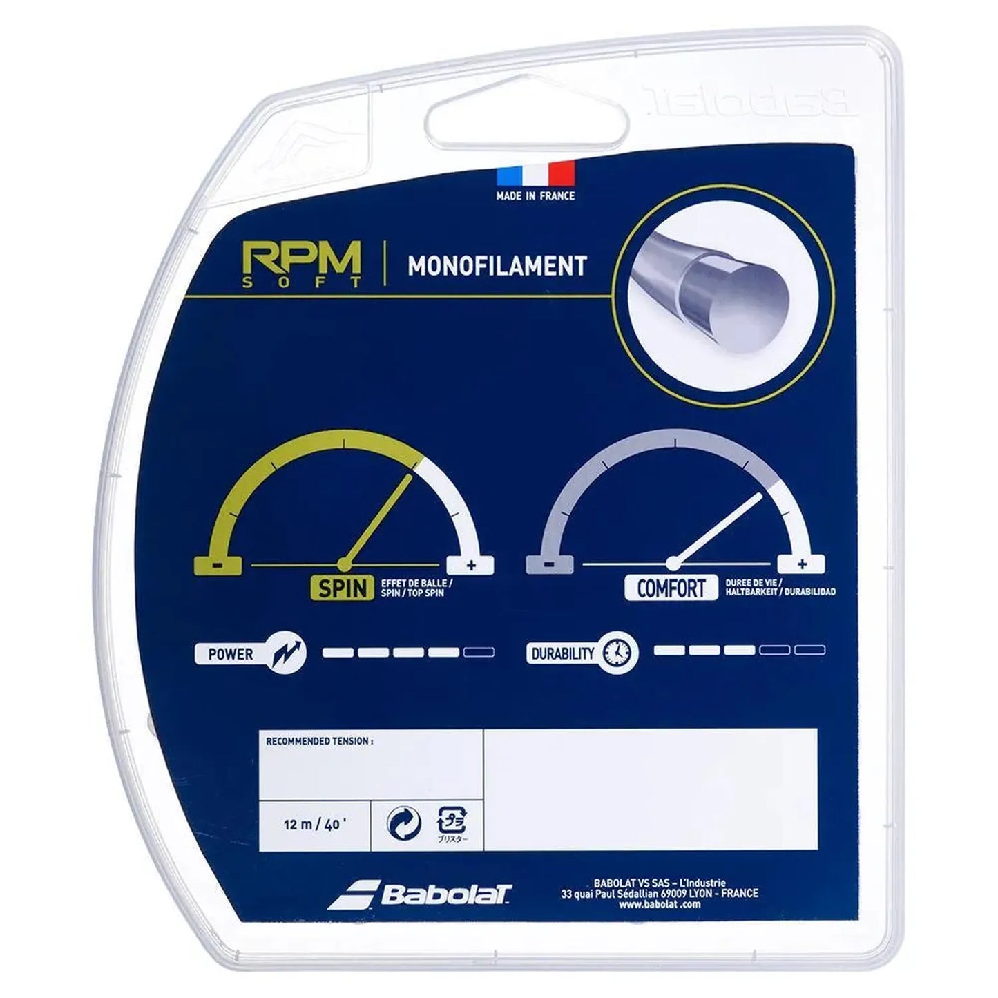 RPM Soft Tennis String