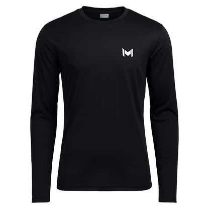 Men's Long-Sleeve Tennis T-Shirt-Apparel-Mouratoglou-B2BMOURTS5-b-1-Tennis Express