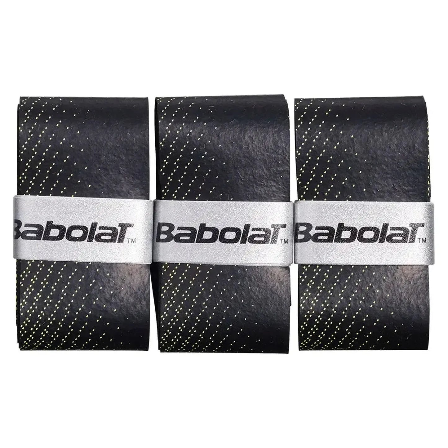 VS Original X 3 Tennis Overgrip Black and Fluo Yellow