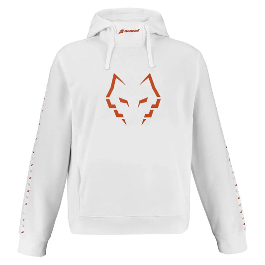 Men's Juan Lebron Tennis Hoodie White-Apparel-Babolat-B6MS26042-1000-1-1-[Sku]-Tennis Express