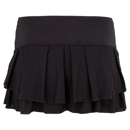 Women's Wavy Pleat Tier Tennis Skort