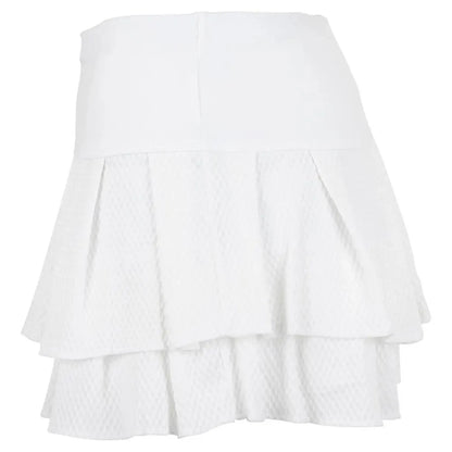 Women's Wavy Pleat Tier Tennis Skort