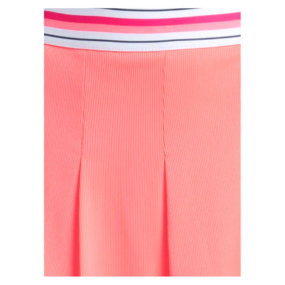 Women's Glow Stroke Tennis Skort Hot Lava
