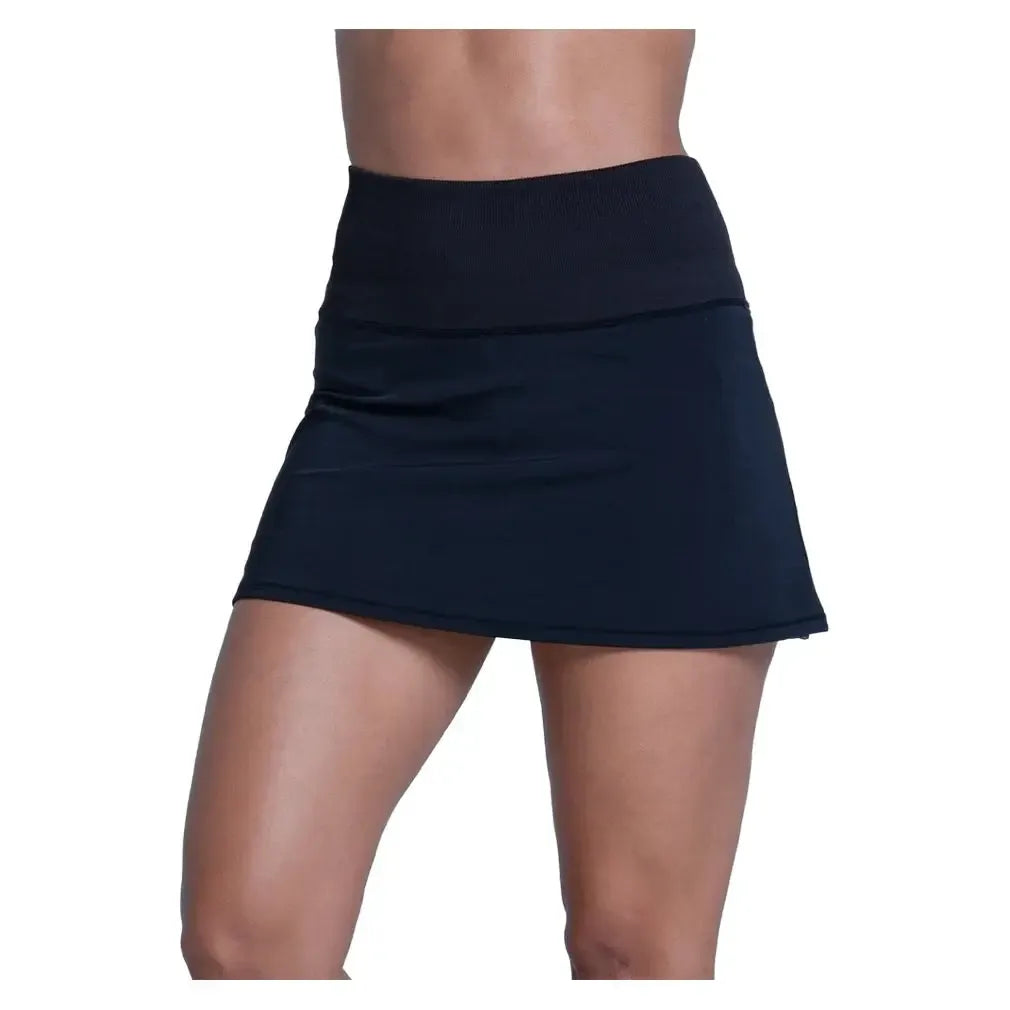 Women's Baseline Tennis Skort-Apparel-Lucky In Love-CB716-140-2-Tennis Express