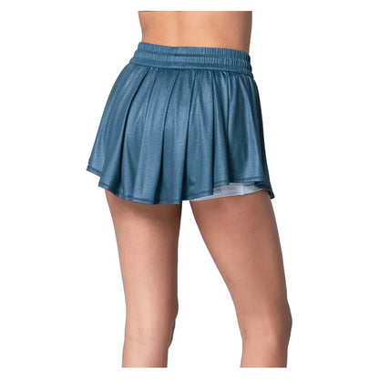 Women`s High Waist All That Shimmers Tennis Skort