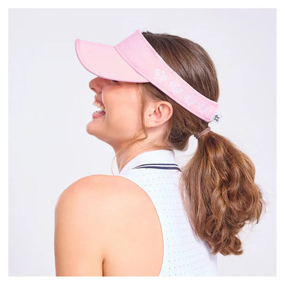 Women's Country Club Visor w/ Crossed Racquets