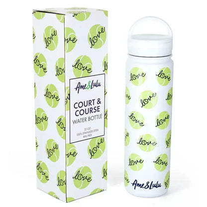 Court and Course Tennis Water Bottle