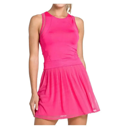 Women's Next Level Tennis Dress-Apparel-Lucky In Love-CD29-B-Tennis Express
