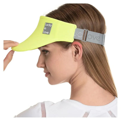 Women's Lucky Logo Stretch Tennis Visor