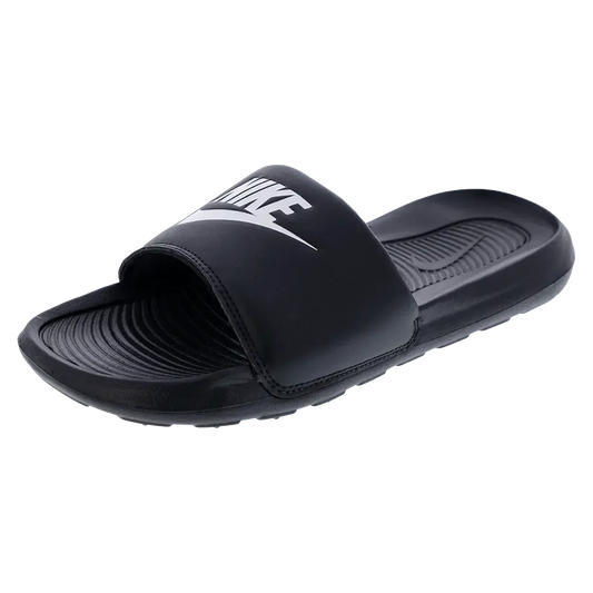 Men's Victori One Slides Black and White-Footwear-Nike-CN9675-002F25copy-Tennis Express