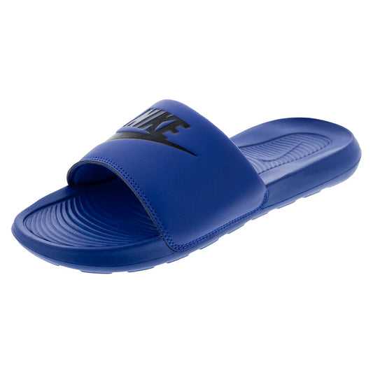 Men's Victori One Slides Game Royal and Black-Footwear-Nike-CN9675-400copy-707330Tennis Express