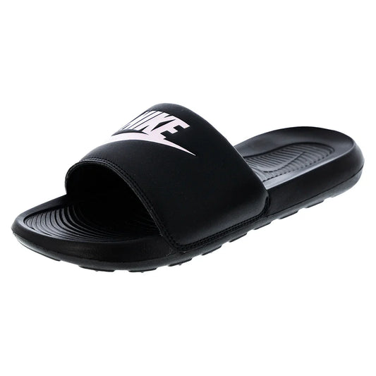 Women`s Victori One Slides Black and Lt Arctic Pink-Footwear-Nike-Black/Lt Arctic Pink-5, [current_file_name-Tennis Express