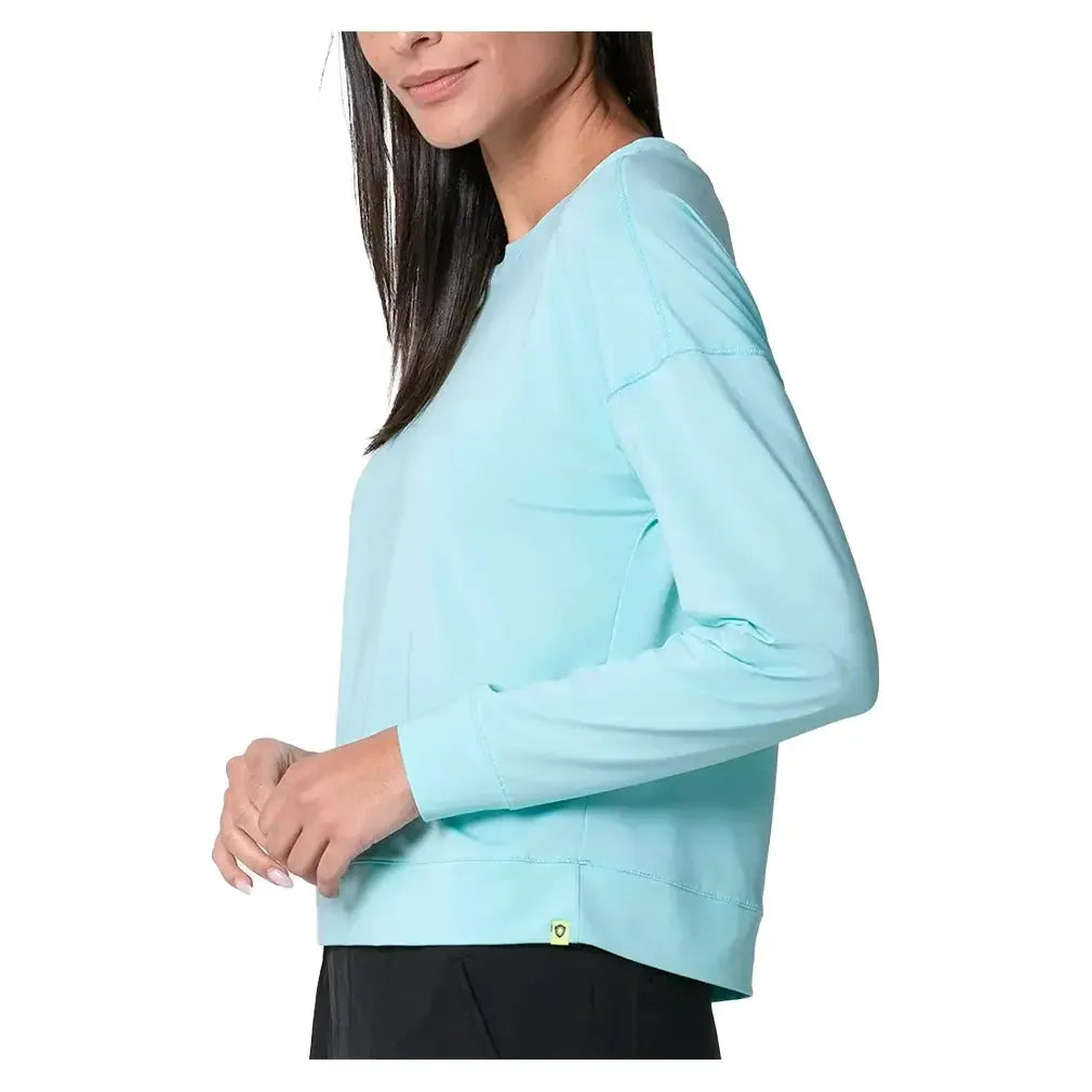 Women's LUV Hype Long Sleeve Tennis Top Capri