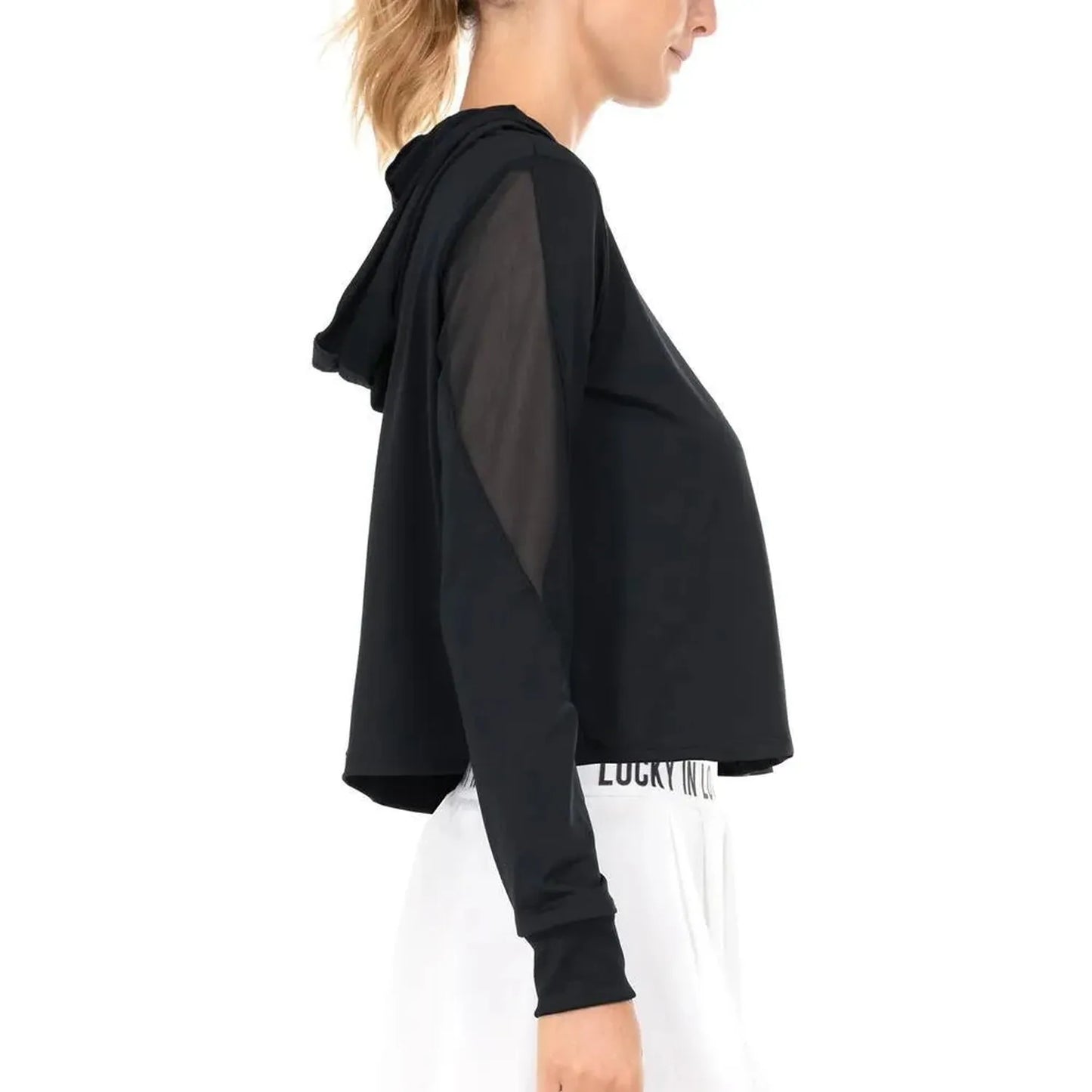 Women's Cindy Crop Tennis Hoodie