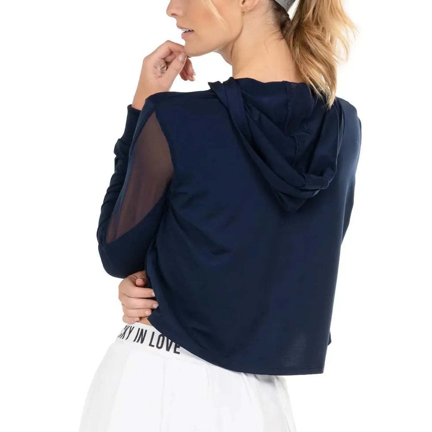 Women's Cindy Crop Tennis Hoodie