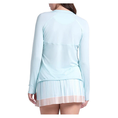 Women's High Low Breezy Long Sleeve Tennis Top Wave