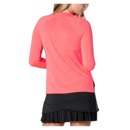 Women's LUV High Low Breezy Long Sleeve Tennis Top