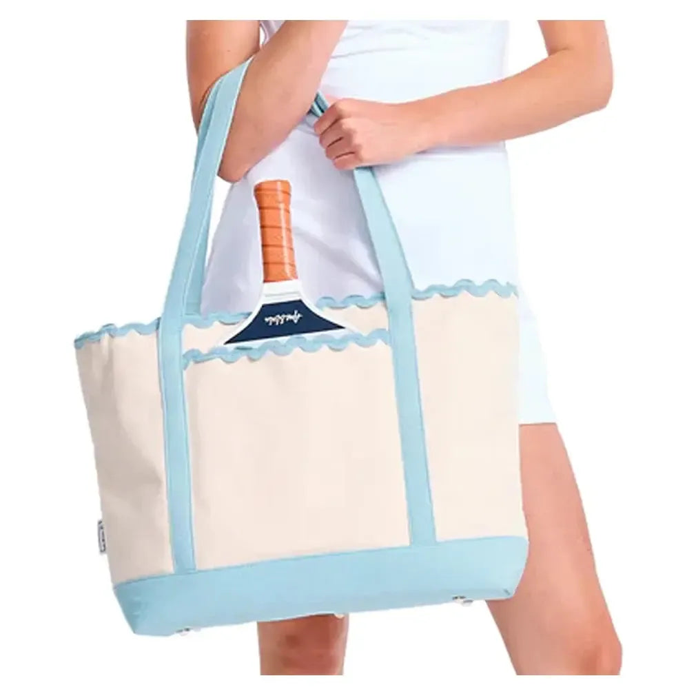 Court to Coast Pickleball Tote Light Blue