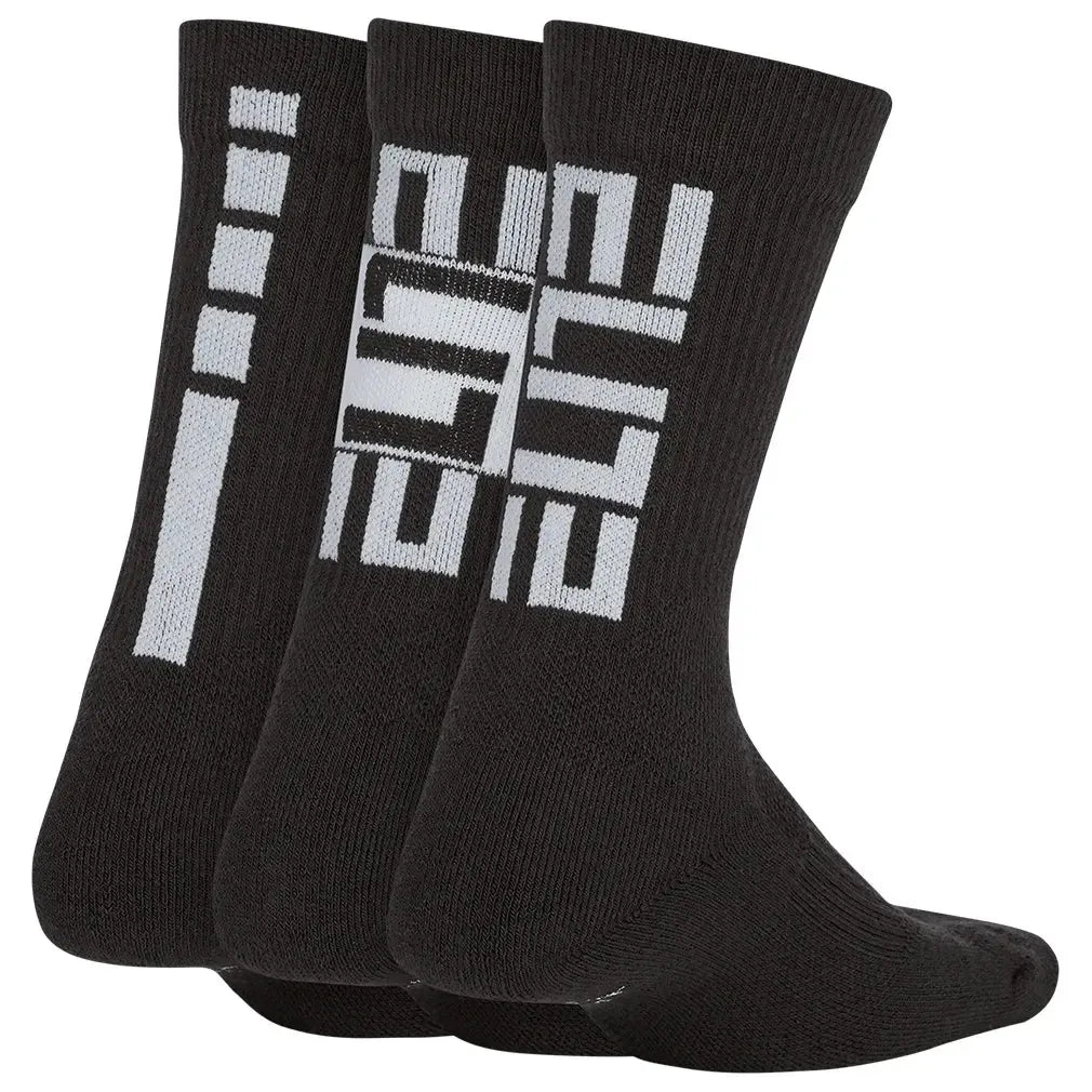 Juniors' Elite Crew Socks 3 Pairs