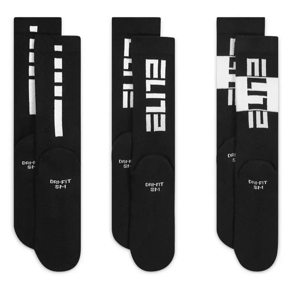 Juniors' Elite Crew Socks 3 Pairs