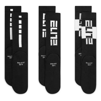 Juniors' Elite Crew Socks 3 Pairs