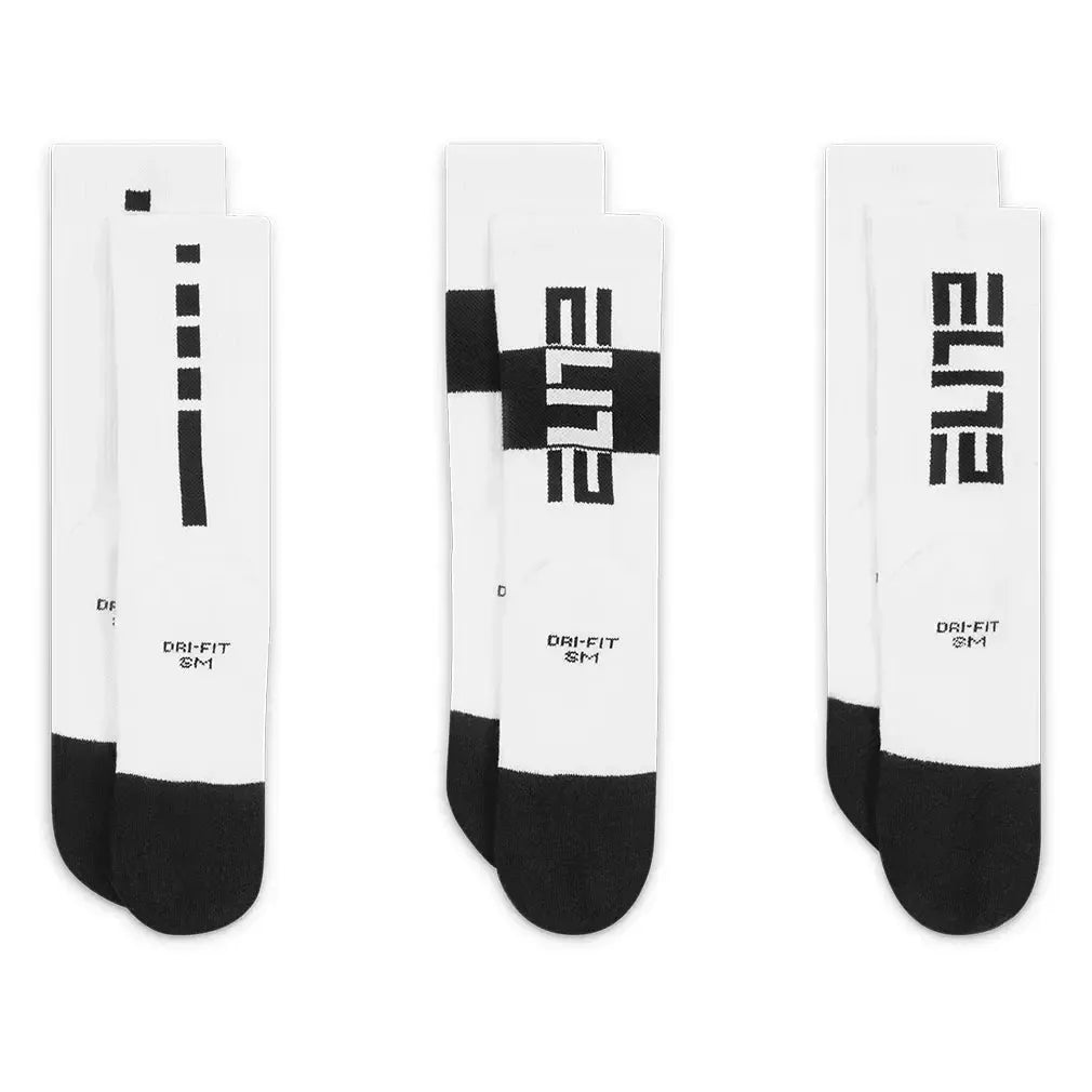 Juniors' Elite Crew Socks 3 Pairs