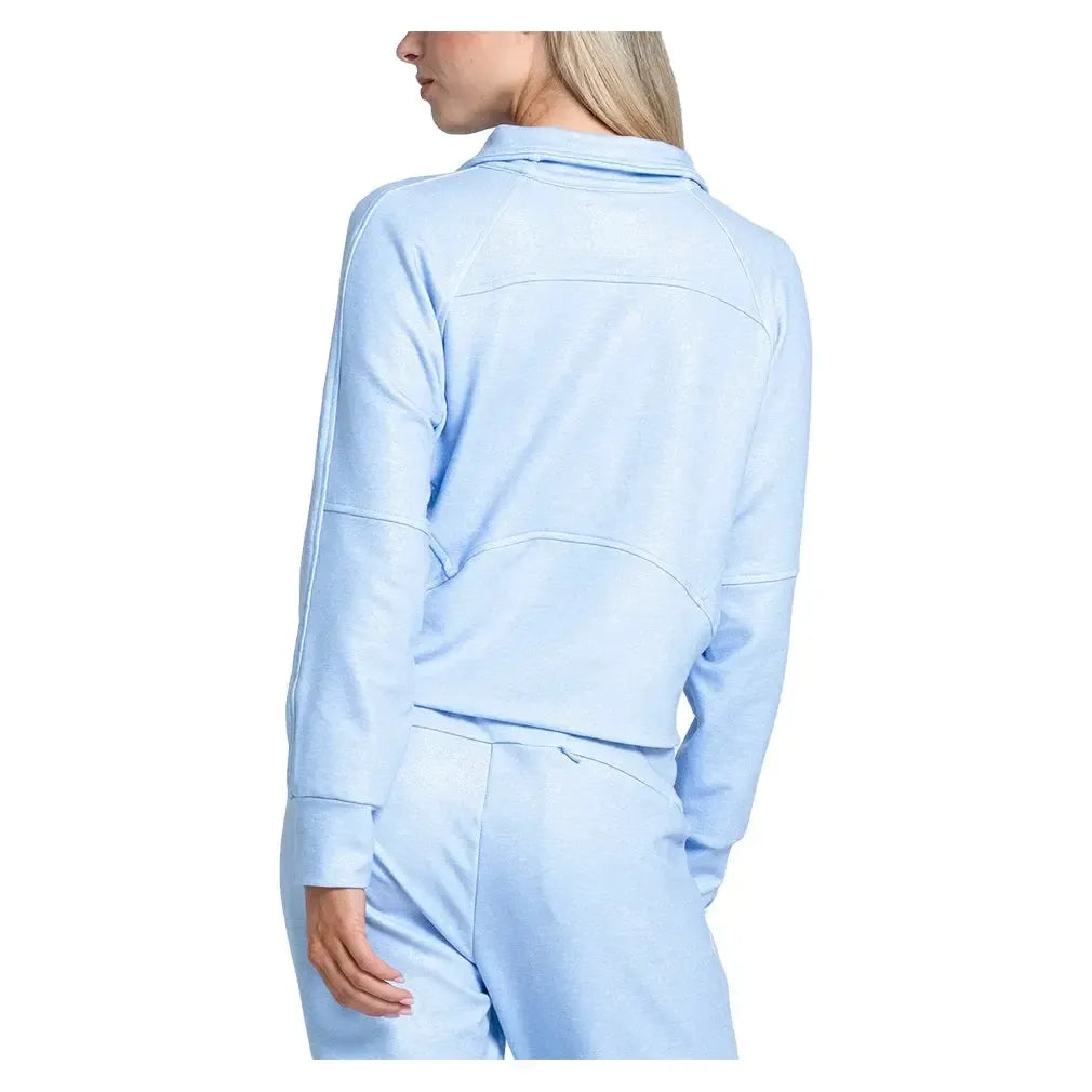 Women's Renew Heather 1/4 Zip Long Sleeve Tennis Top