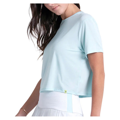 Women's Power Box Tennis Tee Wave