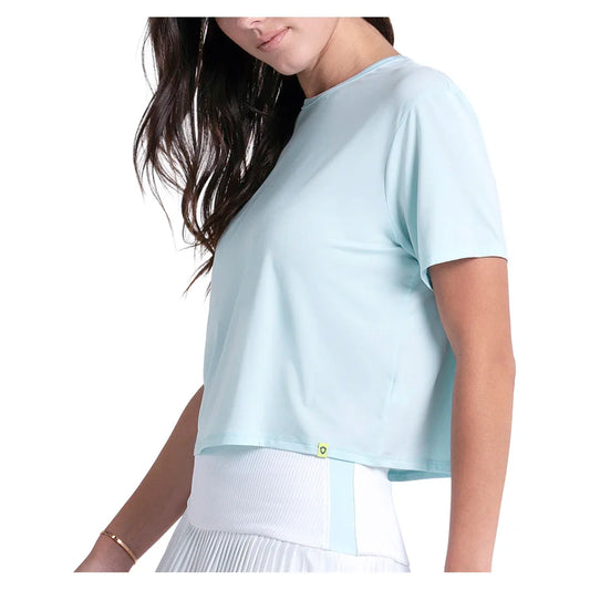 Women's Power Box Tennis Tee Wave