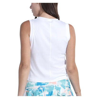 Women's Hip Fit Rib Tennis Muscle Tank