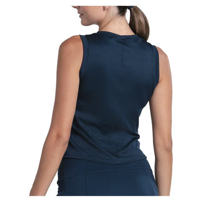 Women's Hip Fit Rib Tennis Muscle Tank