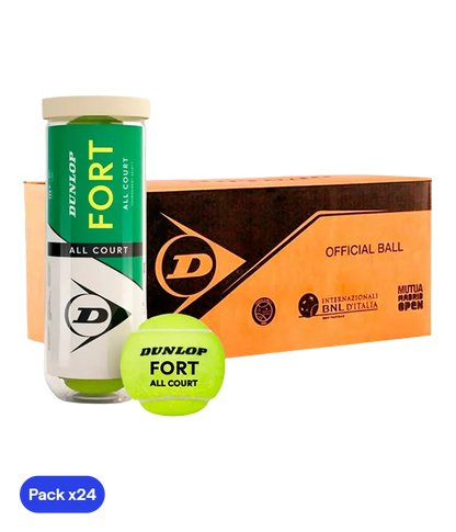 Box Balls  Dunlop Fort All Court (Pack x24)