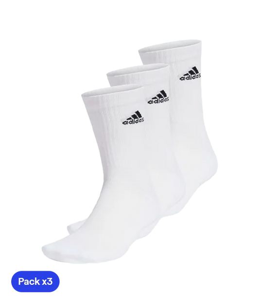 Socks Adidas Clásicos White (Pack x3)