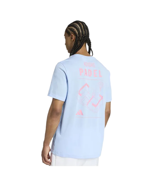 Camiseta Adidas M Padel Cat G T Globu 2025