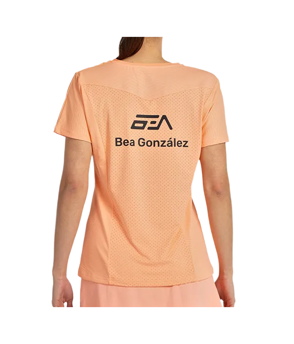 Camiseta Bullpadel Bea Albaricoque 2025 Mujer