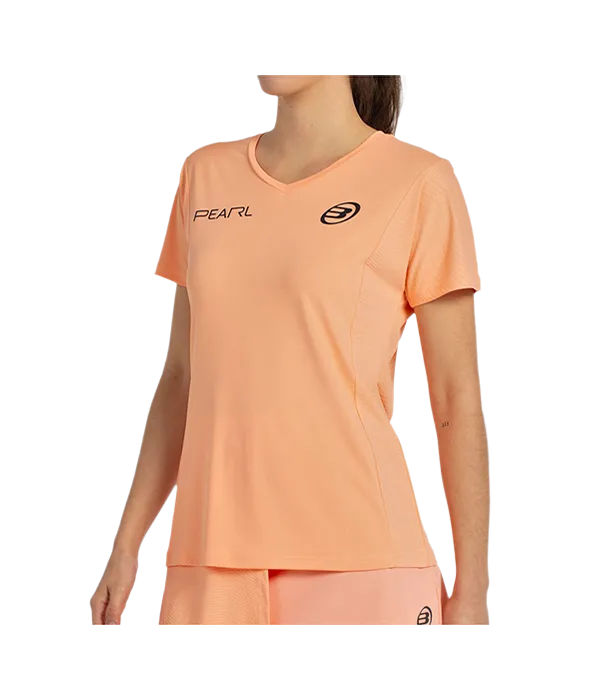 Camiseta Bullpadel Bea Albaricoque 2025 Mujer