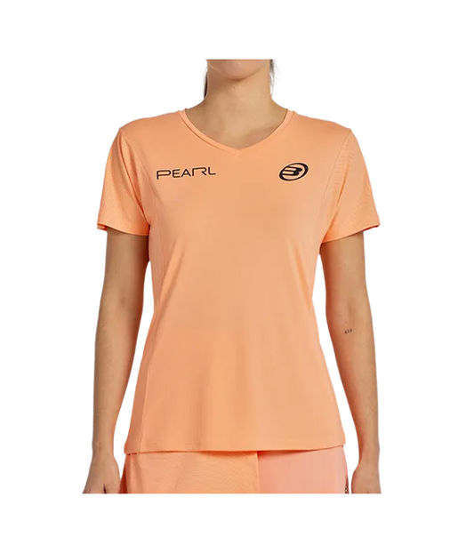 Camiseta Bullpadel Bea Albaricoque 2025 Mujer