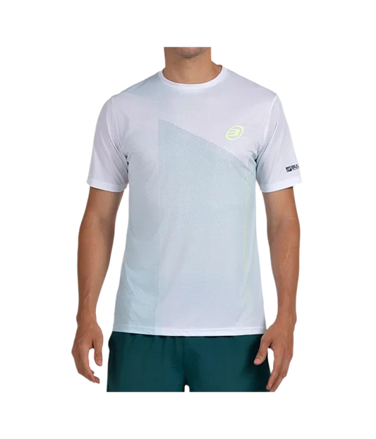 Camiseta Bullpadel Lagar White 2025