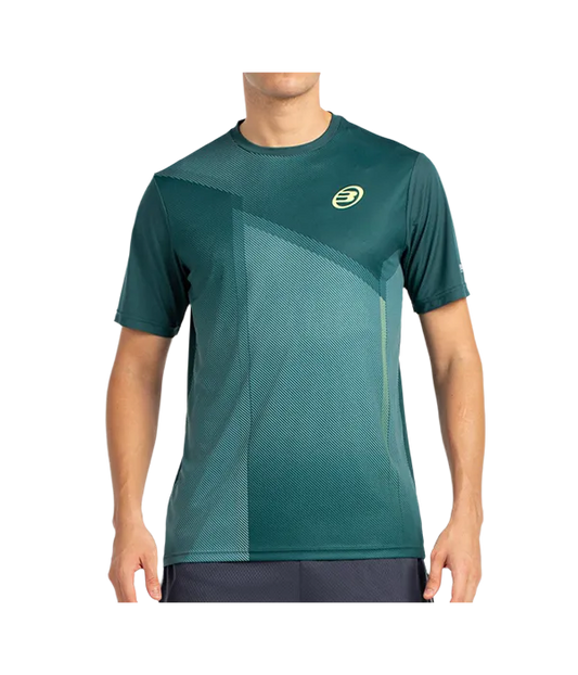 Camiseta Bullpadel Lagar Verde Oscuro 2025