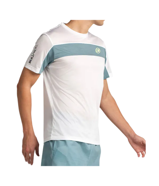 Camiseta Bullpadel Libio White 2025