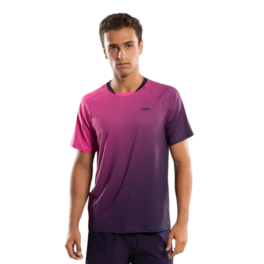 Camiseta NOX Pro Blackberry/Rose