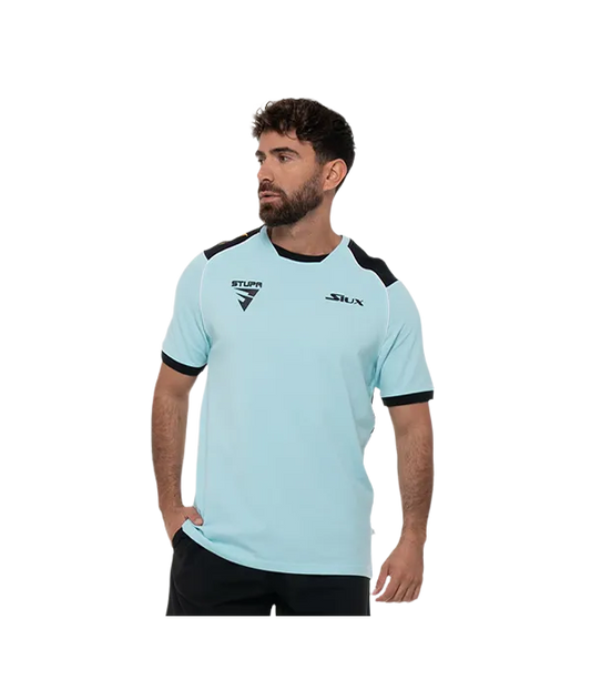 Camiseta Siux Electra Stupa Algodón Azul 2025