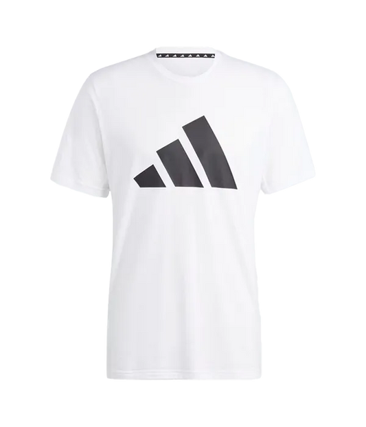 Camiseta Adidas Train Essentials Feelready Logo blanca