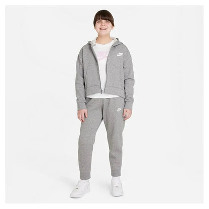 Girls' Sportswear Club Fleece Full-Zip Hoodie