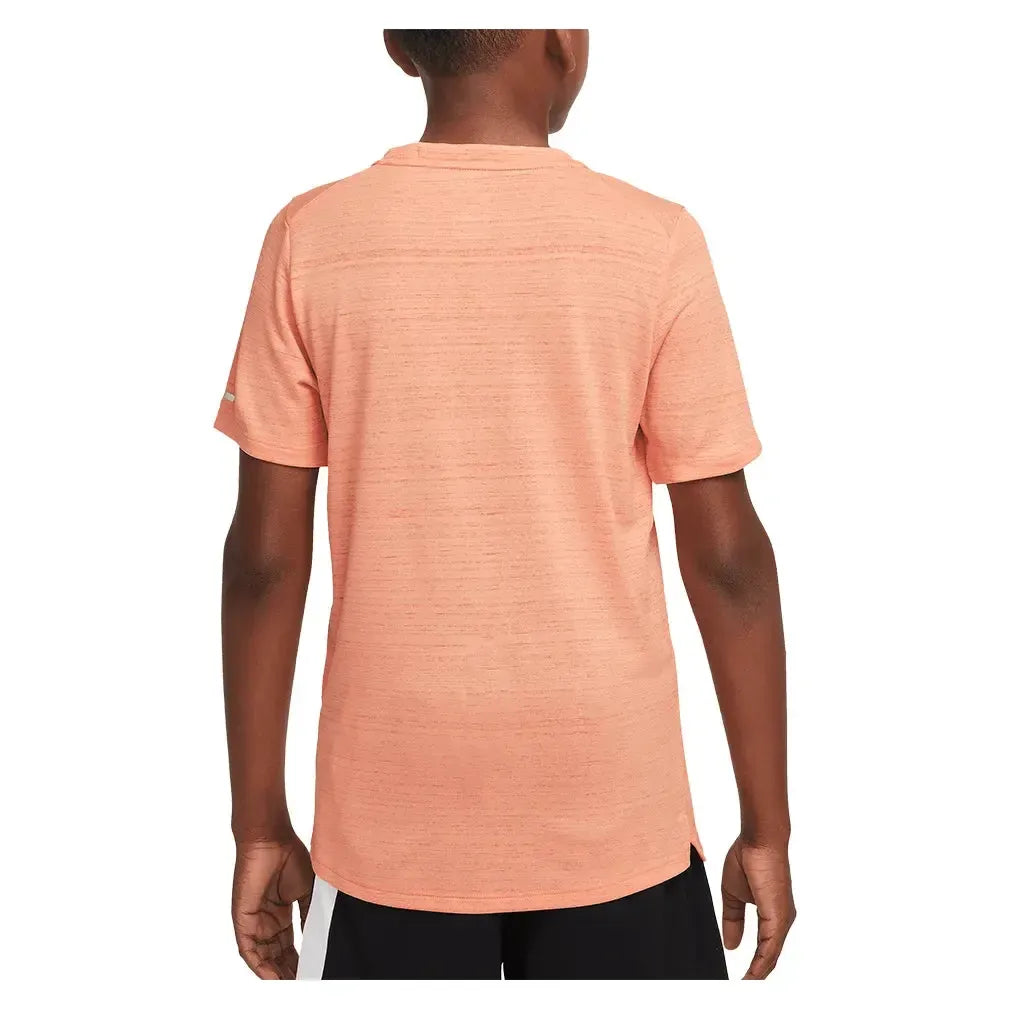 Boys' Dri-FIT Short Sleeve Miler Training Top