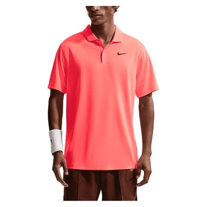 Men's Court Dri-FIT Solid Tennis Polo-Apparel-Nike-DH0857-U26-804-3-Tennis Express